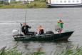 Snoeken op de boot